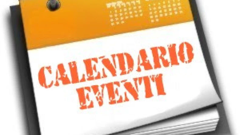 Calendario eventi
